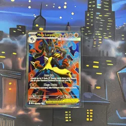 Pokemon TCG Mega Lucario ex 160/132 Full Art Ultra Rare Mega Evolution - Image 1