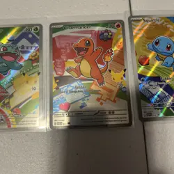 Pokemon TCG First Partner Illustration Art Rare 30th Anniversary Kanto Starters - Image 4