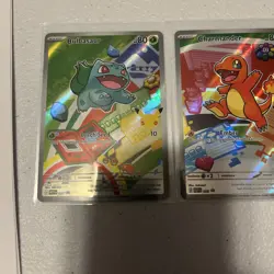 Pokemon TCG First Partner Illustration Art Rare 30th Anniversary Kanto Starters - Image 5