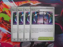 4x Battle Cage - 085/094 - ME02: Phantasmal Flames Pokemon Playset x4 - Image 1