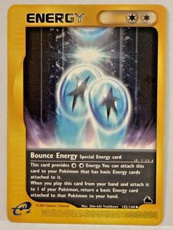 Pokemon - Bounce Energy Skyridge 142/144 Uncommon Non Holo - LP+ - Image 1