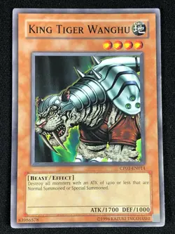 YUGIOH KING TIGER WANGHU CP01-EN014 COMMON (NM) - Image 1