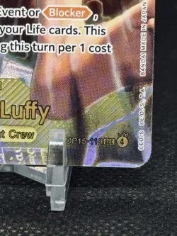 Monkey D. Luffy OP15-119 SEC Foil Near Mint | Adventure on Kami’s Island - Image 3