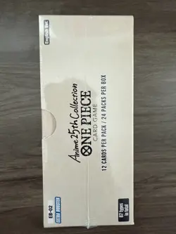 Bandai One Piece Card Game Anime 25th Collection EB-02 English Booster Box New - Image 5