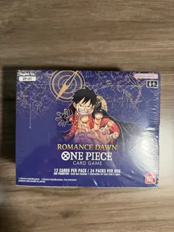 One Piece Romance Dawn Booster Box English OP-01 White Bottom Sealed - Image 1