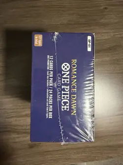 One Piece Romance Dawn Booster Box English OP-01 White Bottom Sealed - Image 2