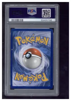 2017 Pokemon Sun & Moon Shining Legends 42 Shining Jirachi-Holo PSA 9 - Image 2