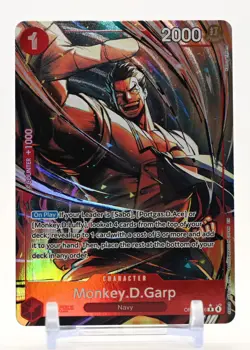 One Piece TCG - Monkey.D.Garp OP13-016 (R) Alt Art Carrying on his will English - Image 1
