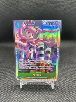 Perona OP14-033 SR | NM | The Azure Sea's Seven | One Piece TCG | English - Image 1