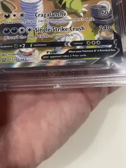 2021 Pokemon SWSH Battle Styles #155 Tyranitar V BGS 9.5 GEM MINT MAX SUBS!! - Image 3