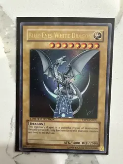 Yu-Gi-Oh! Blue-Eyes White Dragon YAP1-EN001 Holo Limited Edition Card - Image 2