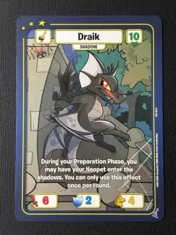 Shadow Neopets (Pick Your Card) Neopets Battledome TCG War for the Obelisk - Image 4