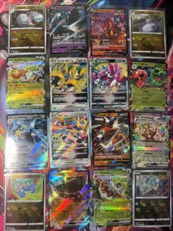 Pokemon 16 Card Lot nm V Max Mega Amazing Ex HOLO Rare Hits Only C14 - Image 1