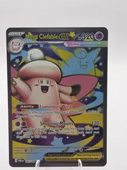 2026 Pokemon Card TCG ME03: Perfect Order Mega Clefable EX IR 103/88 NM - Image 1
