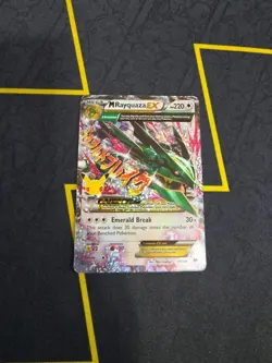 Pokemon TCG M Rayquaza EX Celebrations Classic Collection Holo Ultra Card 76/108 - Image 1