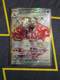 Charizard EX 074 SVP Scarlet & Violet Black Star Promo Card Mint Condition - Image 1