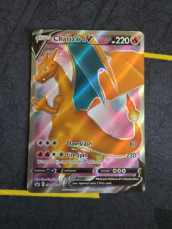 Pokemon Card TCG - Charizard V SWSH050 Promo Sword & Shield Promos Near Mint - Image 1