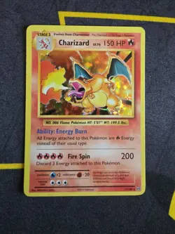 Pokemon TCG Charizard 11/108 Evolutions Holo Card 2016 - Image 1