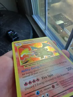 Pokemon TCG Charizard 11/108 Evolutions Holo Card 2016 - Image 5