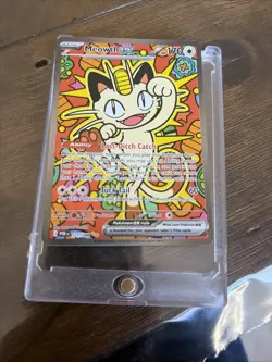 MEOWTH EX Special IR Card 121/88 Perfect Order NM - Image 1