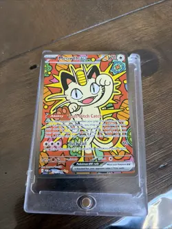 MEOWTH EX Special IR Card 121/88 Perfect Order NM - Image 3