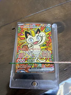 MEOWTH EX Special IR Card 121/88 Perfect Order NM - Image 4
