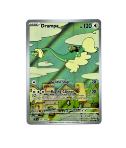 Pokemon Temporal Forces DRAMPA 184/162 Illustration Rare Card MINT-NM - Image 1