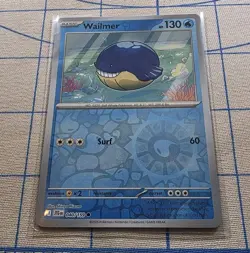 Pokemon Journey Together Reverse Holo 040/159 Wailmer Card - Image 2