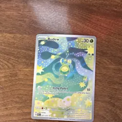 Pokemon Budew Full Art Basic 221/217 Yoko Hishida ASC 2023 Plant Card - Image 1