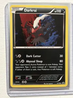 Pokemon Darkrai Black Star Promo TCG Card XY194 Cosmos Holo - Image 1