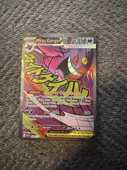Mega Gengar EX 269/217 ASC Full Art Holo 350 HP Pokemon Card - Image 1