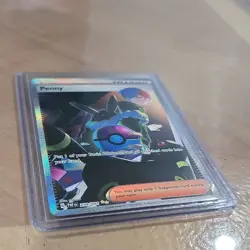 Penny 239/091 Full Art Trainer Paldean Fates Pokemon Card LP - Image 4
