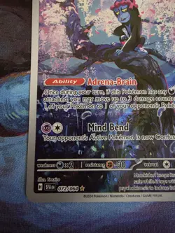 Pokemon Card - Munkidori Shrouded Fable 072/064 Holo Illustration Rare - Image 5