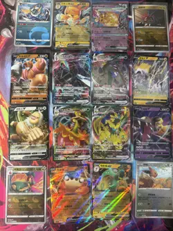 Pokemon 16 Card Lot nm V Max Mega Amazing Ex HOLO Rare Hits Only C13 - Image 1