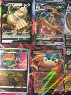 Pokemon 16 Card Lot nm V Max Mega Amazing Ex HOLO Rare Hits Only C13 - Image 3