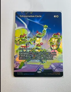 MTG Teleportation Circle (Source Material), Foil, NM/Unplayed, TMNT - Image 1