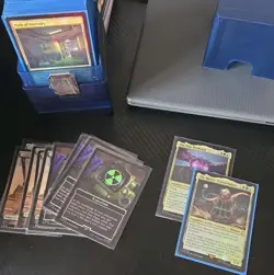 MTG Fallout Commander Deck Mutant Menace Universes Mothman Precon Sleeves & Box - Image 2