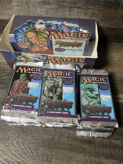 Vintage MTG Mercadian Masques booster Box With 26 Packs English - Image 4
