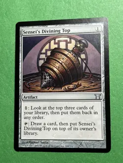 **Sensei’s Divining Top** ~Champions Of Kamigawa~ MTG:Magic The Gathering (MP) - Image 1
