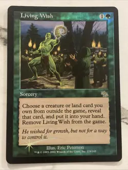 Living Wish Foil Judgement - Near Mint - Image 1