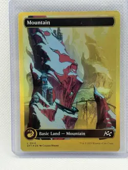 Mountain (0515) (First-Place Foil) Aetherdrift Foil - Image 1