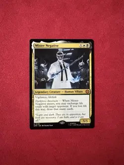 Mister Negative - Marvel’s Spider-Man SPM Magic The Gathering MTG #135 - Image 1