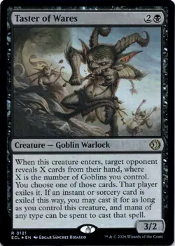 Taster of Wares FOIL Lorwyn Eclipsed Magic MTG NM - Image 1