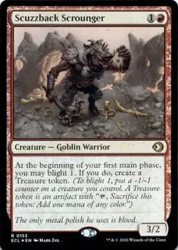 Scuzzback Scrounger FOIL Lorwyn Eclipsed Magic MTG NM - Image 1