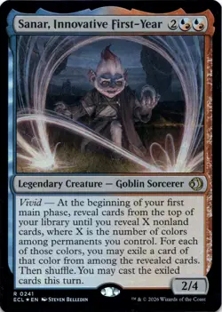 Sanar, Innovative First-Year FOIL Lorwyn Eclipsed Magic MTG NM - Image 1