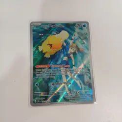 Pokemon TCG Misty's Psyduck 193/182 Illustration Rare SV10 Destined Rivals NM - Image 1