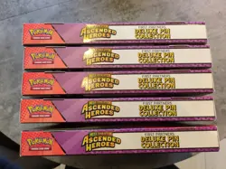 Pokemon TCG Ascended Heroes First Partners Deluxe Pin Collection X5 - SEALED - Image 2