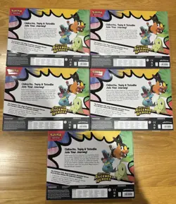 Pokemon TCG Ascended Heroes First Partners Deluxe Pin Collection X5 - SEALED - Image 2