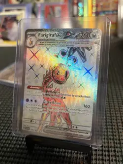 Pokemon TCG Farigiraf EX Temporal Forces 194/162 Full Art Ultra Rare Holo Card - Image 1