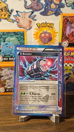 Pokemon TCG G Booster (Team Plasma) 92/101 Plasma Blast Holo - lightly played - Image 1
